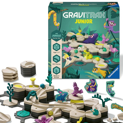 GraviTrax Junior My Jungle Starter Set 100 Pieces 