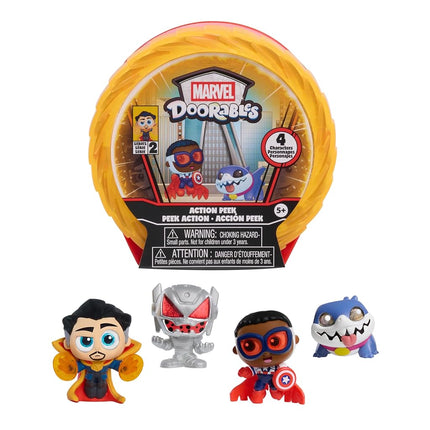Disney Doorables Marvel Action Peek Series 2 - Surprise Mystery Collectible Figures with Adorable Details, for Fans, Collectors and Kids 5 Years and Up