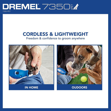 Dremel 7350-Pet 3.6v Pet Grooming Kit