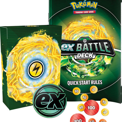 Pokémon TCG: Baraja ex de Combate (Tapu Koko ex O Iron Leaves ex)