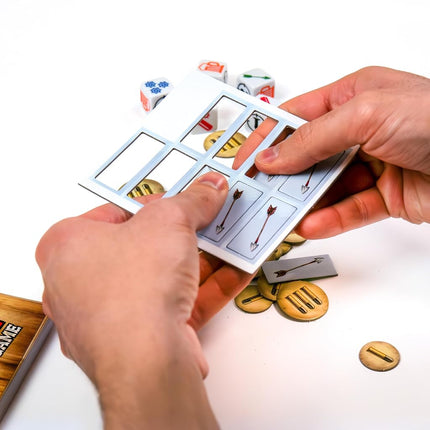 DV Giochi DVG 9105 Bang!: The Dice Game, 7.9 inches