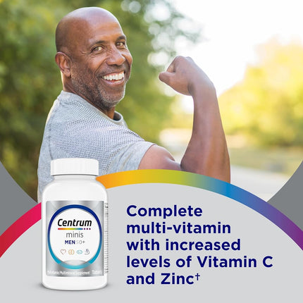 Centrum Minis Men 50+ (280 Count) Multivitamin/Multimineral Supplement Tablets