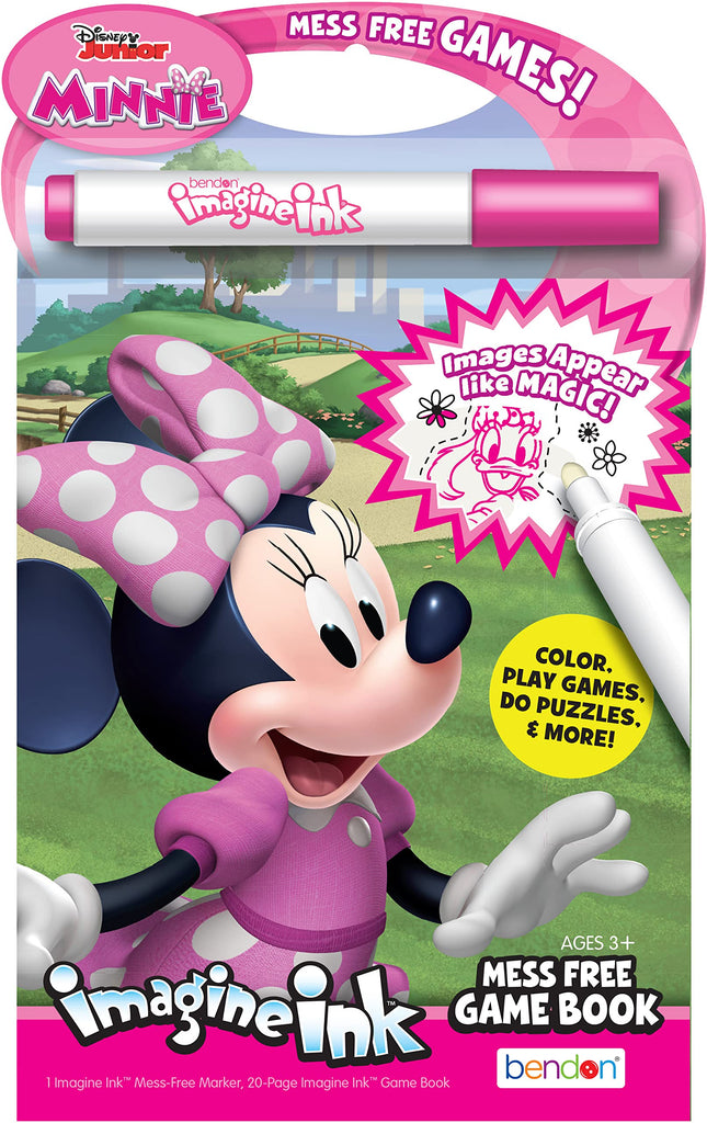 Bendon Publishing Minnie Mouse Imagine Ink Mess Fr