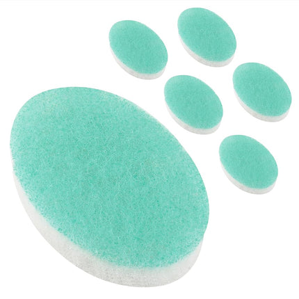 IMPRESA 6 Pack Double Sided Body Sponge for Daily 