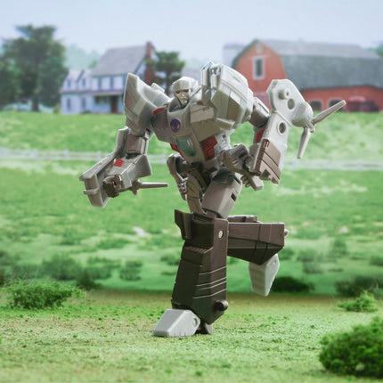 Transformers Toys EarthSpark Clase de Lujo Megatron, Figura de Acción de 12,5 cm, Juguetes de Robot para Niños a Partir de 6 Años