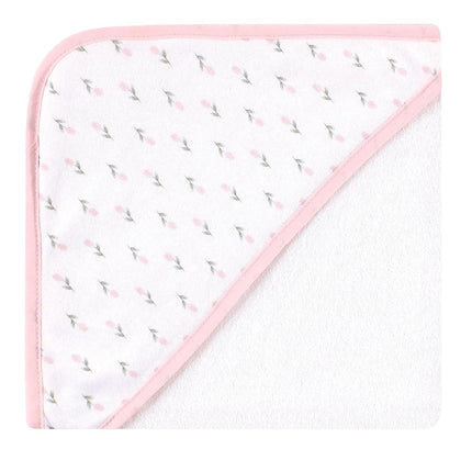 Hudson Baby Unisex Baby Cotton Rich Hooded Towels, Fawn, One Size