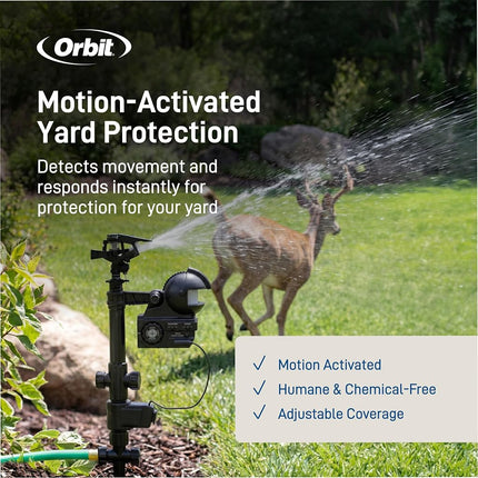 Aspersor activado por movimiento Yard Enforcer de Orbit 62100