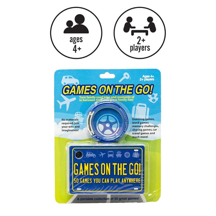 Games on the Go!: 50 Games You Can Play Anywhere [With Clip]