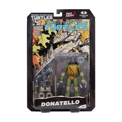 McFarlane Teenage Mutant Ninja Turtles (Page Punchers) Donatello 5in Action Figure with Comic Toys