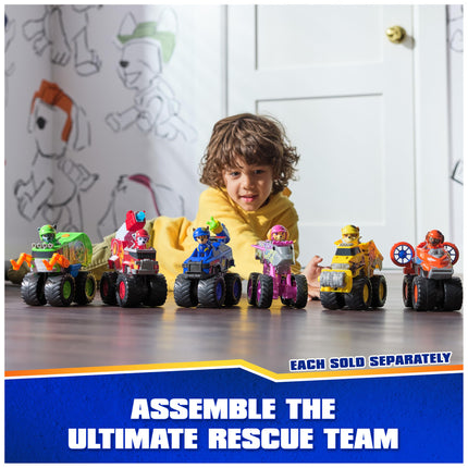 Paw Patrol: Rescue Wheels Chase�s Cruiser, Toy Truck with Projectile Launcher and Collectible Action Figure, Kids� Toys for Boys & Girls Ages 3 and up
