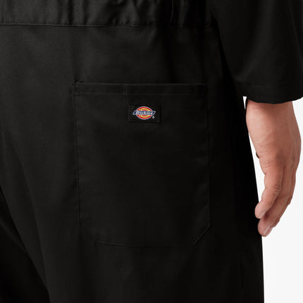 Dickies Mens Flex Long Sleeve Coveralls, Black, Medium Big Tall
