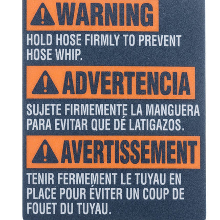 Bosch Parts 1619P05943 Warning Label/Warning-Hose_