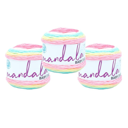 Lion Brand Mandala Baby Yarn Narnia (Pack of 3)