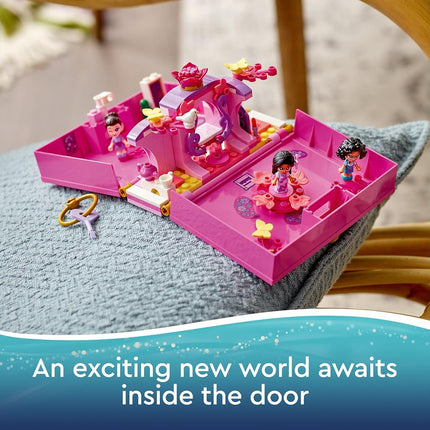 LEGO Disney Encanto Isabela’s Magical Door 43201 Building Kit; A Great Construction Toy for Independent Play, with Butterflies, Bird and Memorable Characters in a Foldable Flower Room (114 Pieces)