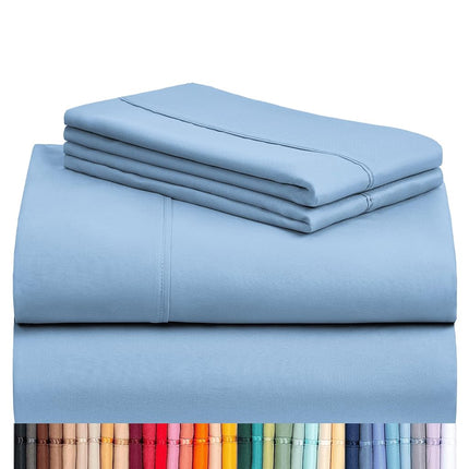 Queen Size Sheet Set, Cooling & Soft Deep Pocket B