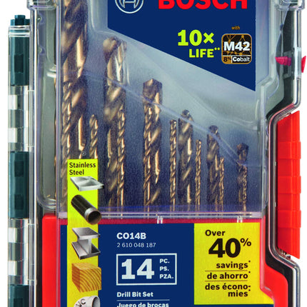 BOSCH CO14B 14-Piece Assorted Set with Included Ca
