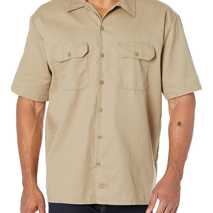 Dickies Shirts: Air Force Blue Short Sleeve Work Shirt 1574AF