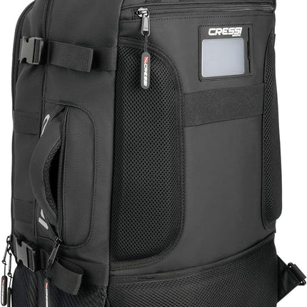 Cressi Malpelo Premium Backpack - Sporty, Lightweight and Compact Casual Backpack, Black, 40 L, Unisex Adult