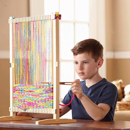 Melissa & Doug Multi-Craft Loom | Arts & Crafts | Pretend Play | 3+ | Gift for Boy or Girl