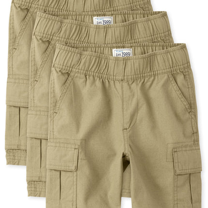 The Children's Place Boys' Pull on Cargo Shorts, F