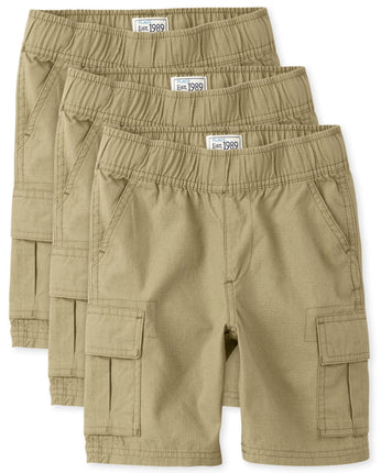 The Children's Place Boys' Pull on Cargo Shorts, F
