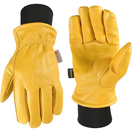 Wells Lamont Mens 1202 Winter Gloves, Saddletan, Large Pack of 1 US