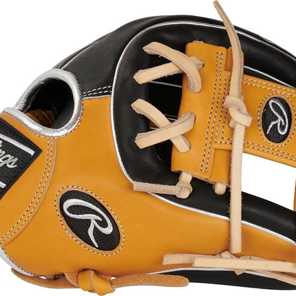 Gant de baseball Rawlings Heart of The Hide R2G 11,5" Pro I-Web pour droitier - Noir/Havane
