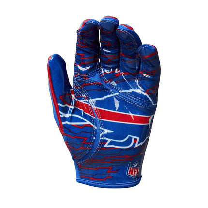 Guantes de fútbol americano elásticos Wilson NFL - Adulto, Buffalo Bills