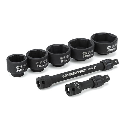 GEARWRENCH 6 Pc. Oil Canister Socket Set Service Kit, 41890