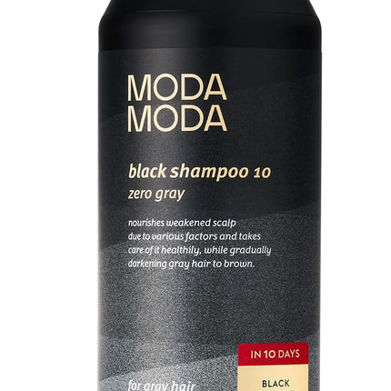 Shampoing Cheveux Noirs Moda Moda Zero Gray 300 g