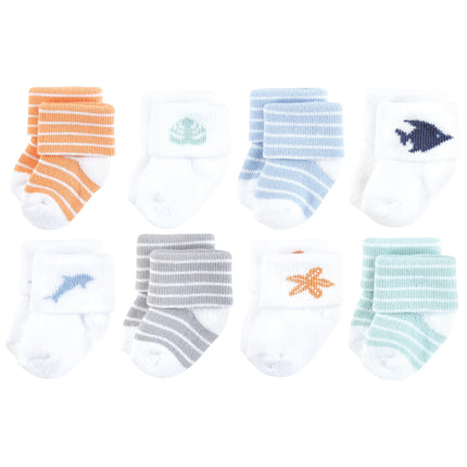 Hudson Baby Unisex Baby Cotton Rich Newborn and Te