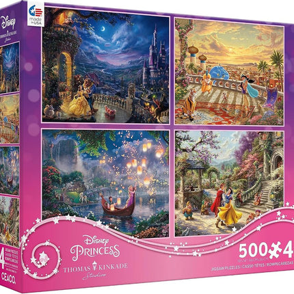 Ceaco - 4 in 1 Multipack - Disney - Thomas Kinkade