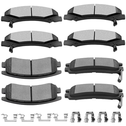 SCITOO D1159 D698 Front Rear Ceramic Brake Pads Se