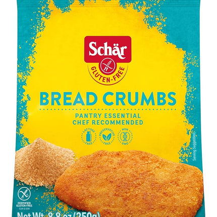 Schar Gluten Free Bread Crumbs - Net Wt. 8.8 oz.