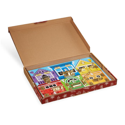 Melissa & Doug Latches Board Game - Frustration-Free Packaging - Skill Builders Toy - Ages 3+