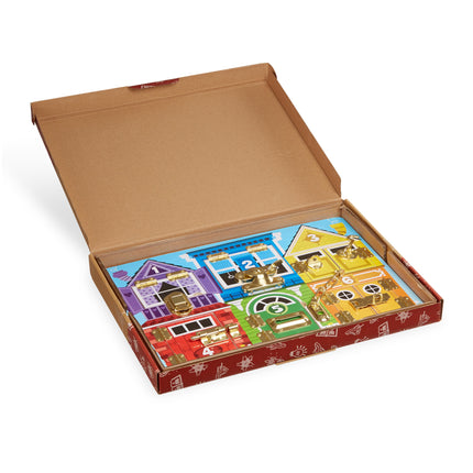 Melissa & Doug Latches Board Game - Frustration-Free Packaging - Skill Builders Toy - Ages 3+