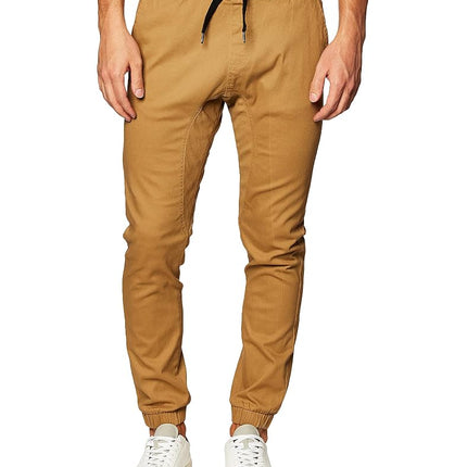 Southpole Men's Basic Stretch Twill Jogger Pants-R