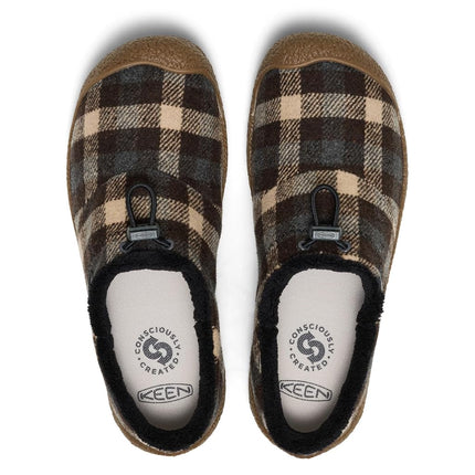 KEEN Women's Howser 3 Slide Comfy Durable Slippers, Magnet/Birch, 4 UK