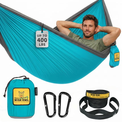 Wise Owl Outfitters Hammock for Camping Single Ham