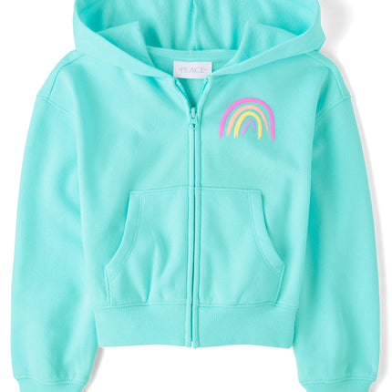 The Children's Place Girls' Long Sleeve Cropped Ho