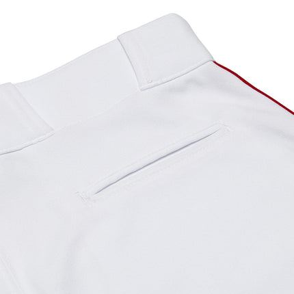 Champro MVP OB Open Bottom Baseball Pant with Contrast Color Braid Piping and Reinforced Double Knee