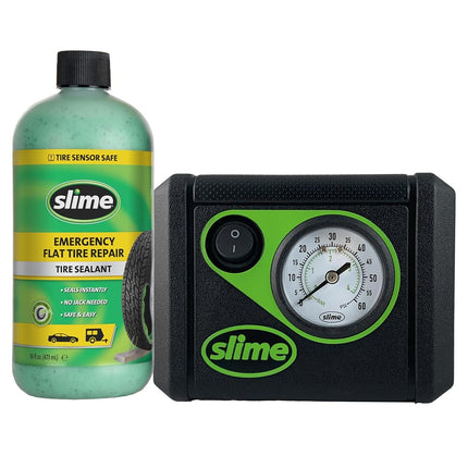 Slime Smart Spair Flat Tire Repair Kit