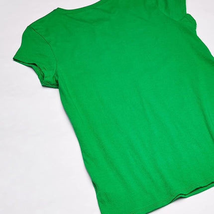 The Children's Place Big Girls' Short Sleeve Active Top, Greenacres 0994, XL (14)