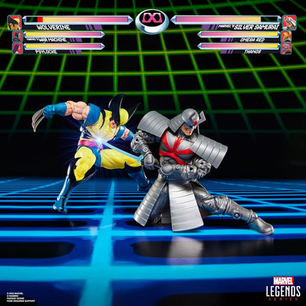 Marvel Legends Series Gamerverse Wolverine vs Marvel's Silver Samurai Action Figure Collectibles