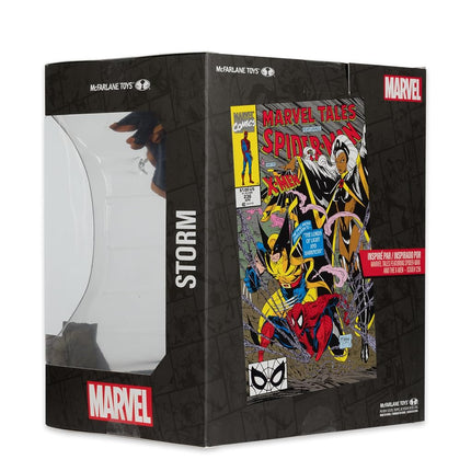 McFarlane Marvel Storm 1:10th Scale Collectible with Scene (Marvel Tales Featuring Spider-Man and The X-Men #236) Toys