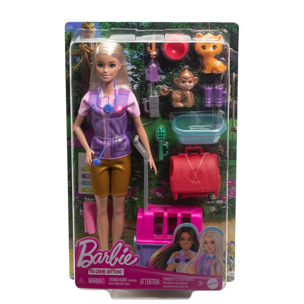 Barbie Careers Doll & Accessories, Animal Rescue & Recovery Playset
