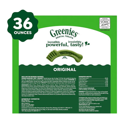Greenies Canine Petite Dental Dog Treats Original Value Pack 1Kg Box