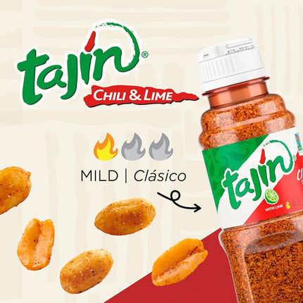 Snak Club Tajin Clasico Toasted Peanuts 1.5 oz. / 12 ct.