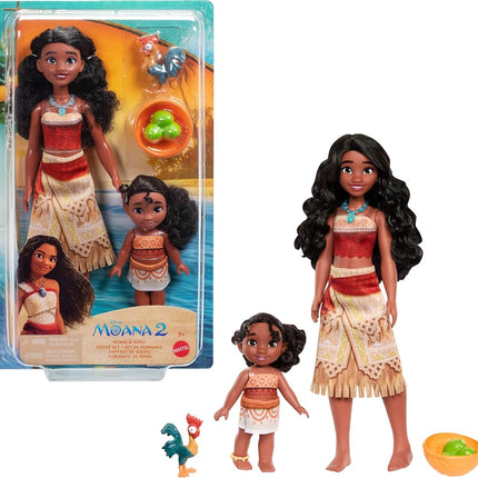 Mattel Disney Moana 2 Sister Set w/ 2 Fashion Doll