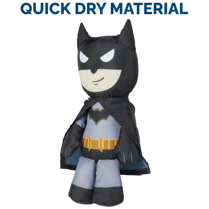 Swimways DC Batman Swim Huggable, Batman Toys, Bath Toys & Beach Toys, Floating Water Stuffed Animal for Kids Aged 1 & Up